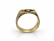 Gent's 9ct Eagle Ring