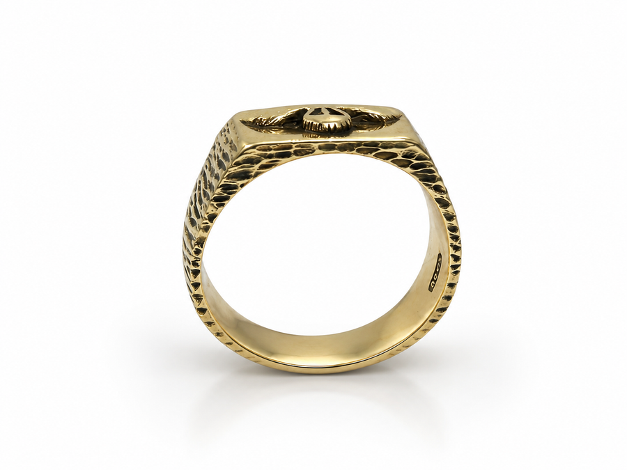 Gent's 9ct Eagle Ring