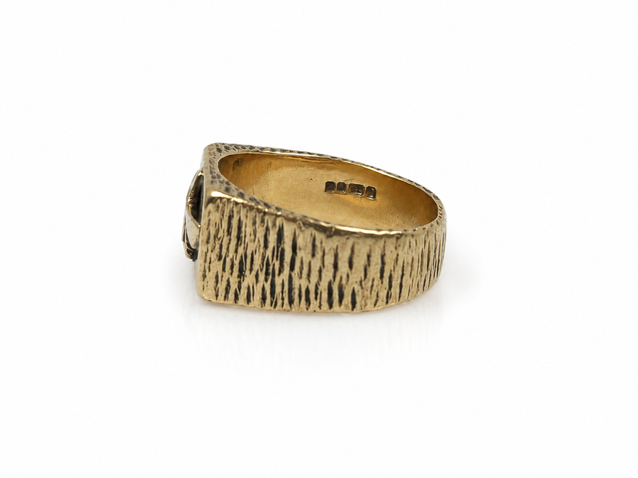 Gent's 9ct Eagle Ring