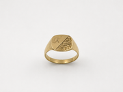 "K" Signet Ring Gent's