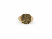 "K" Signet Ring Gent's